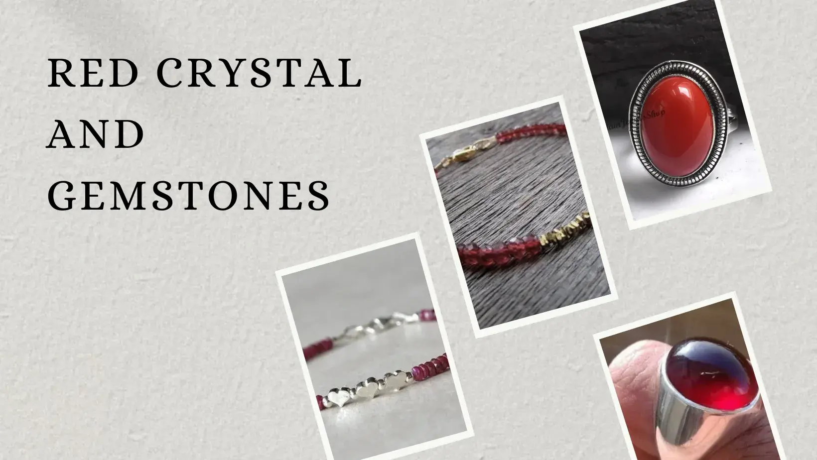 Red Gemstones: A Spark of Passion, a Whisper of Love