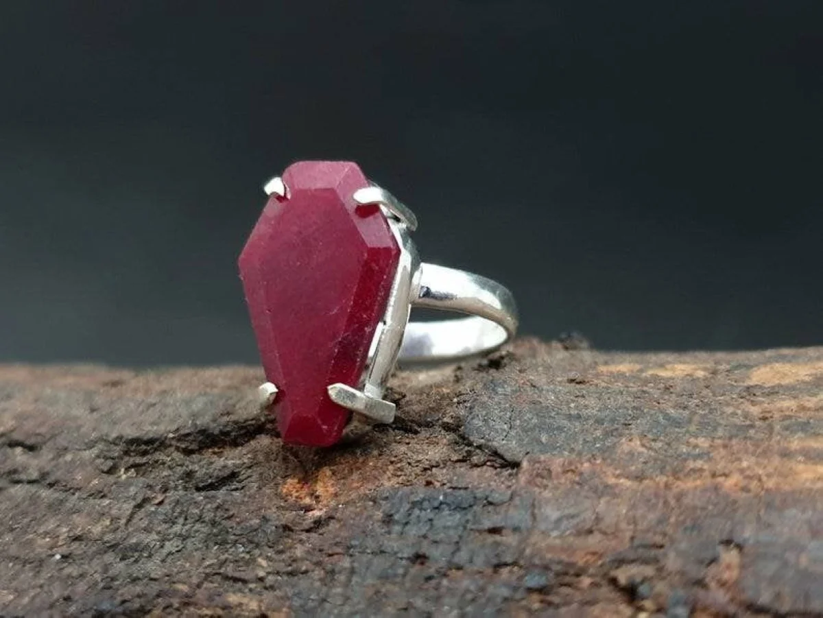 Everything you need to know about Ruby Coffin Ring
